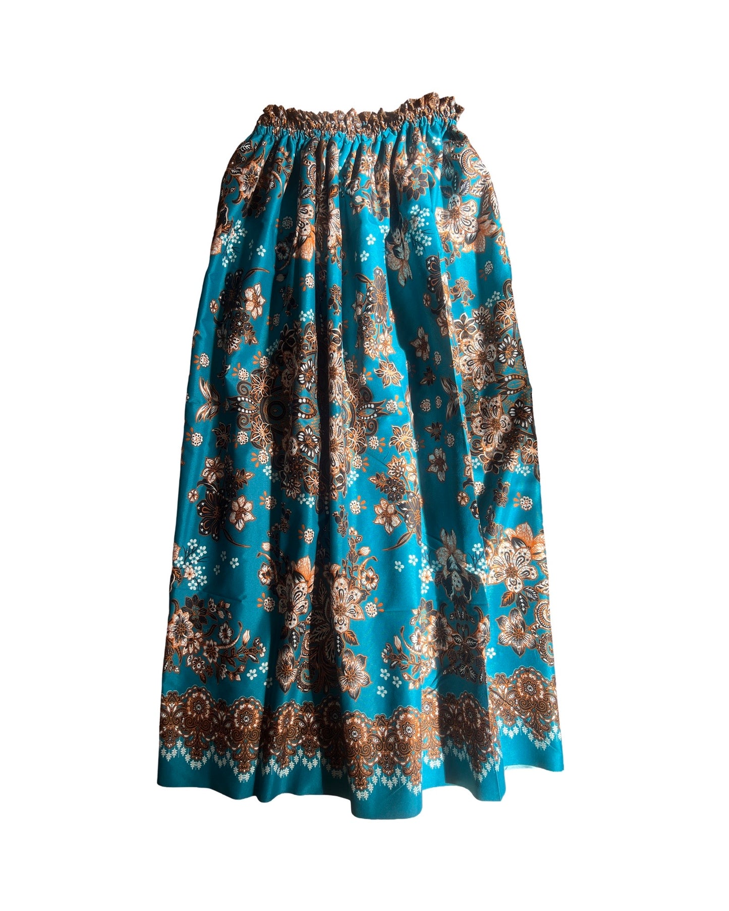Elastic Waistband Florals Sarong