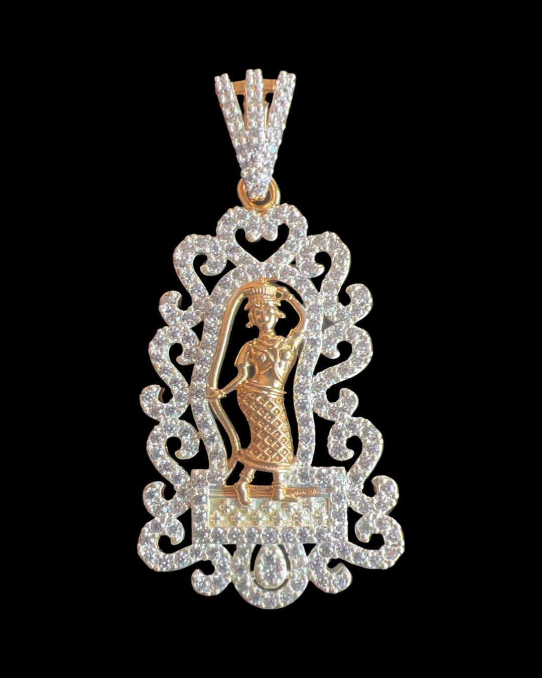 Phra Mae Thorani Vasundhara Goddess pendant Maggy s Boutique