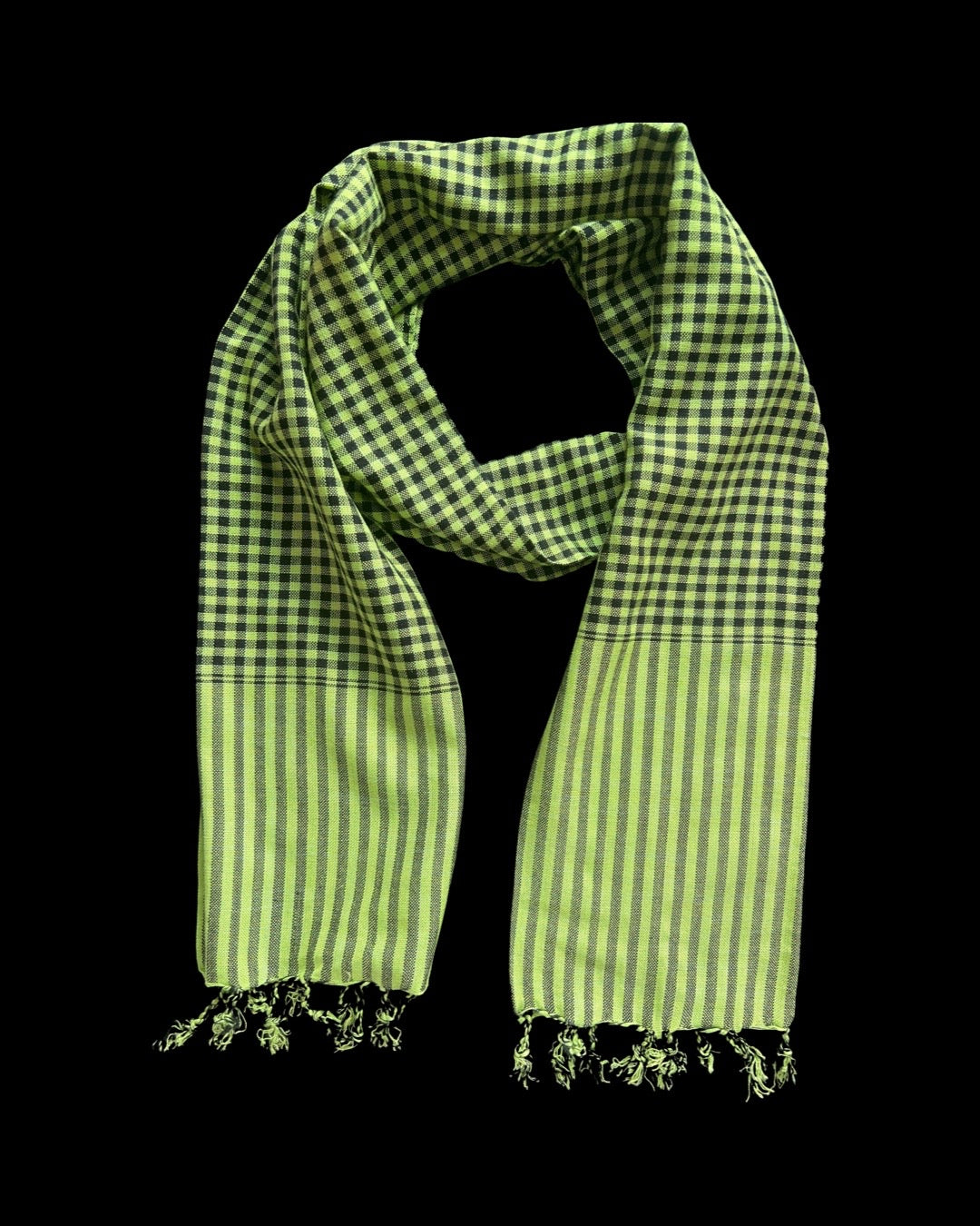 Cambodian Scarf Krama Small Stripe Plaid