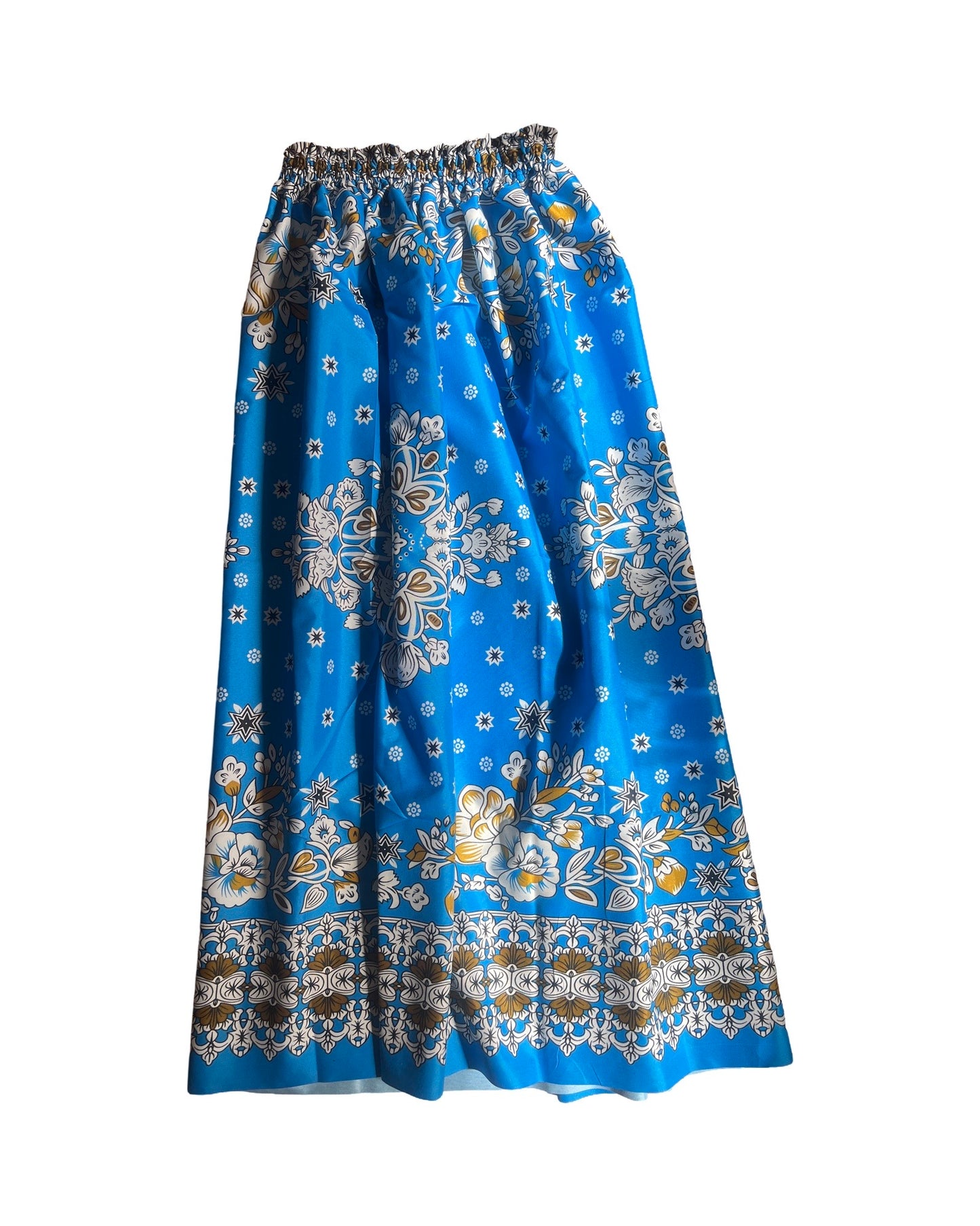 Elastic Waistband Florals Sarong