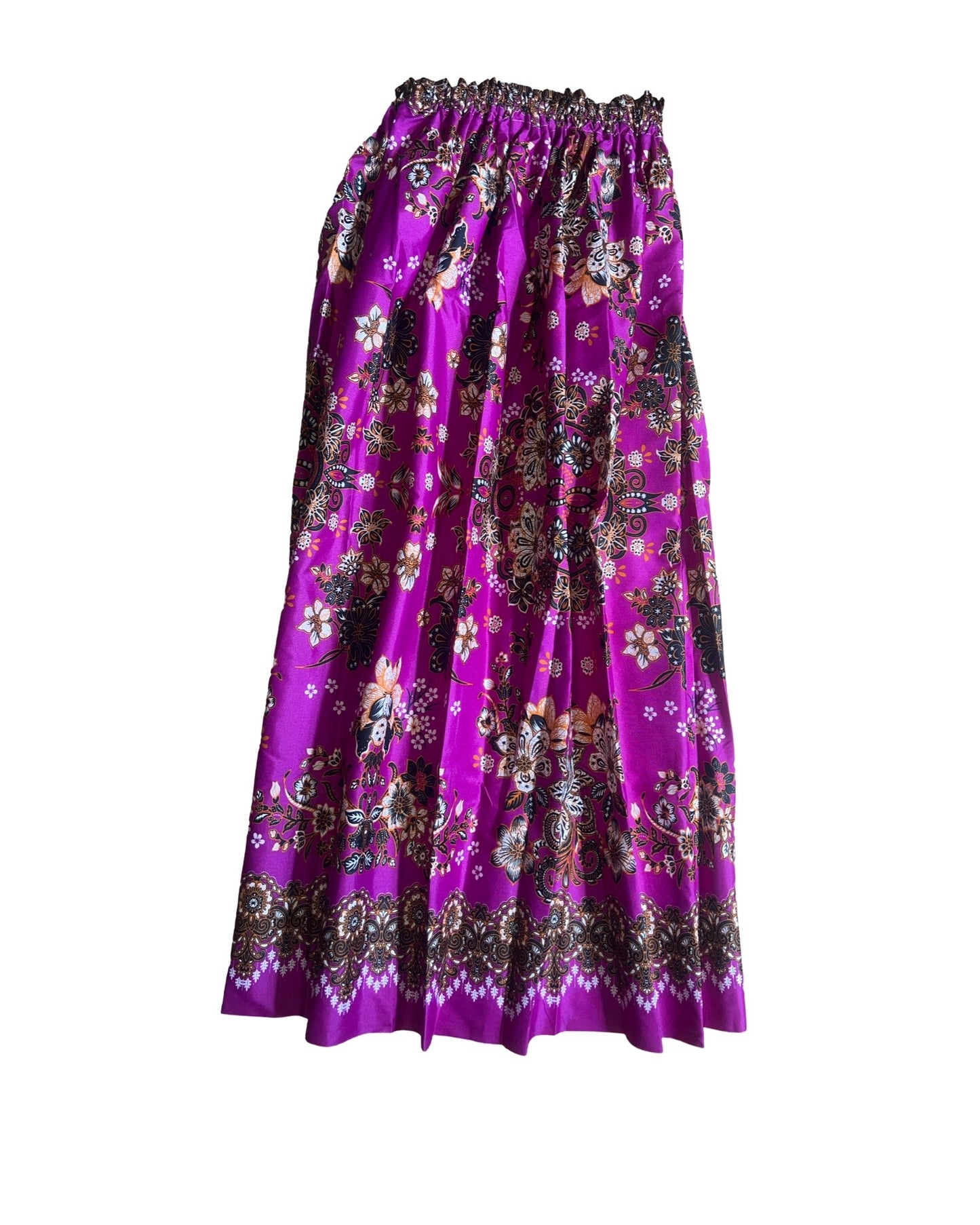 Elastic Waistband Florals Sarong