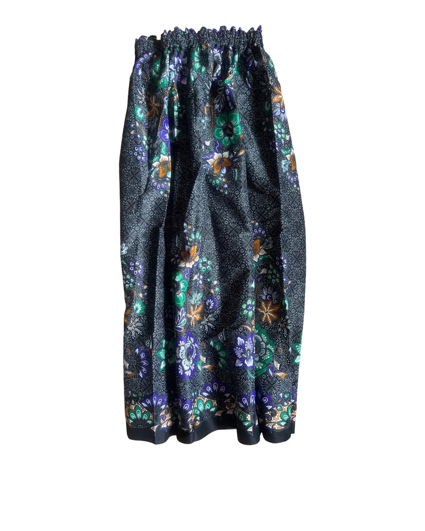 Elastic Waistband Florals Sarong