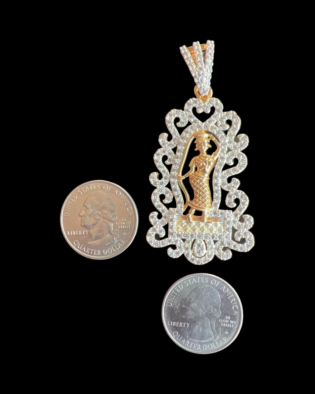 Phra Mae Thorani Vasundhara Goddess pendant