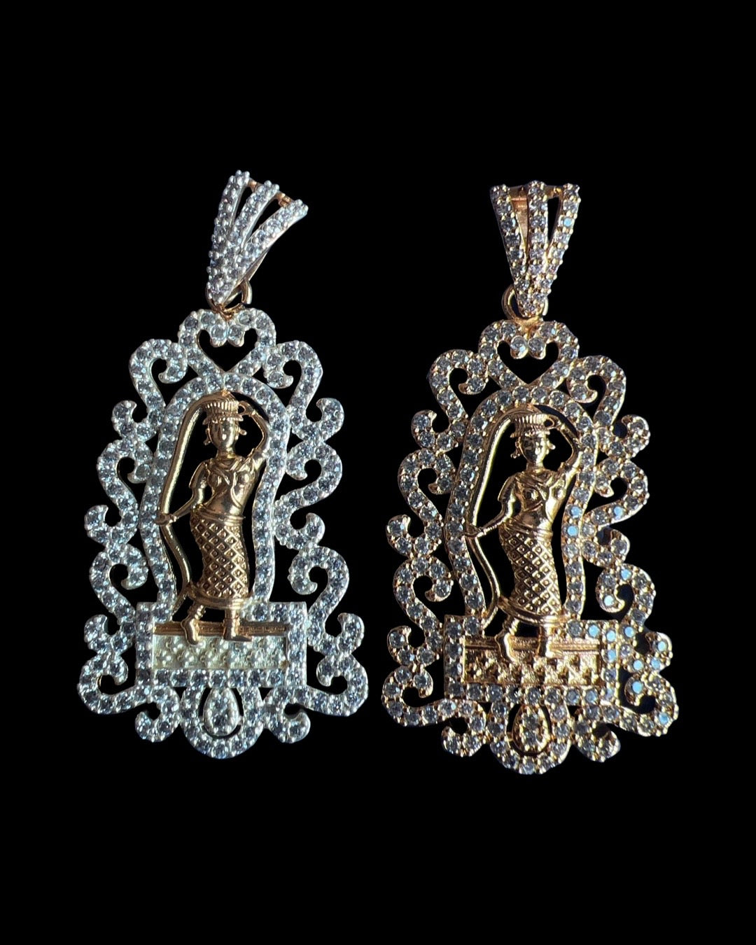 Phra Mae Thorani Vasundhara Goddess pendant